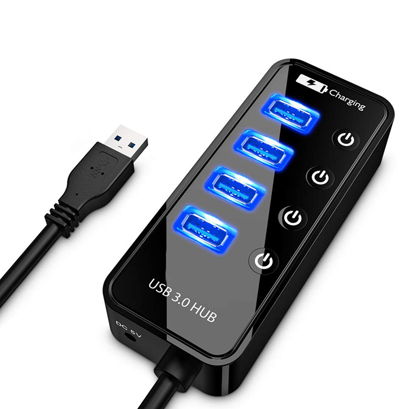 Cable Lock Laptop - USB HUB 3.0 4 7 منفذ