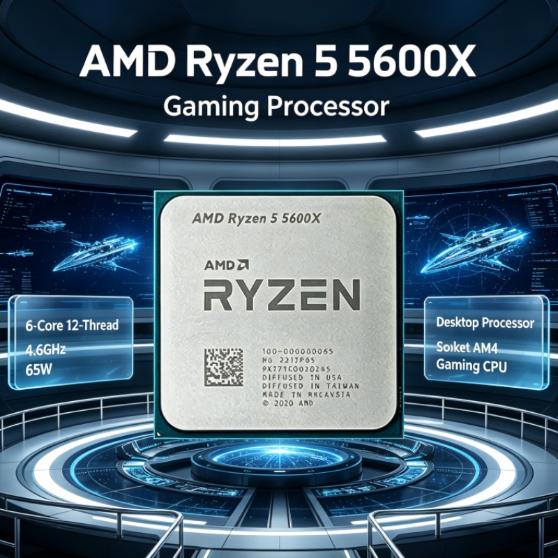 Amd Cpu Ryzen 5 - معالج AMD R7... Ryzen 5 5600X