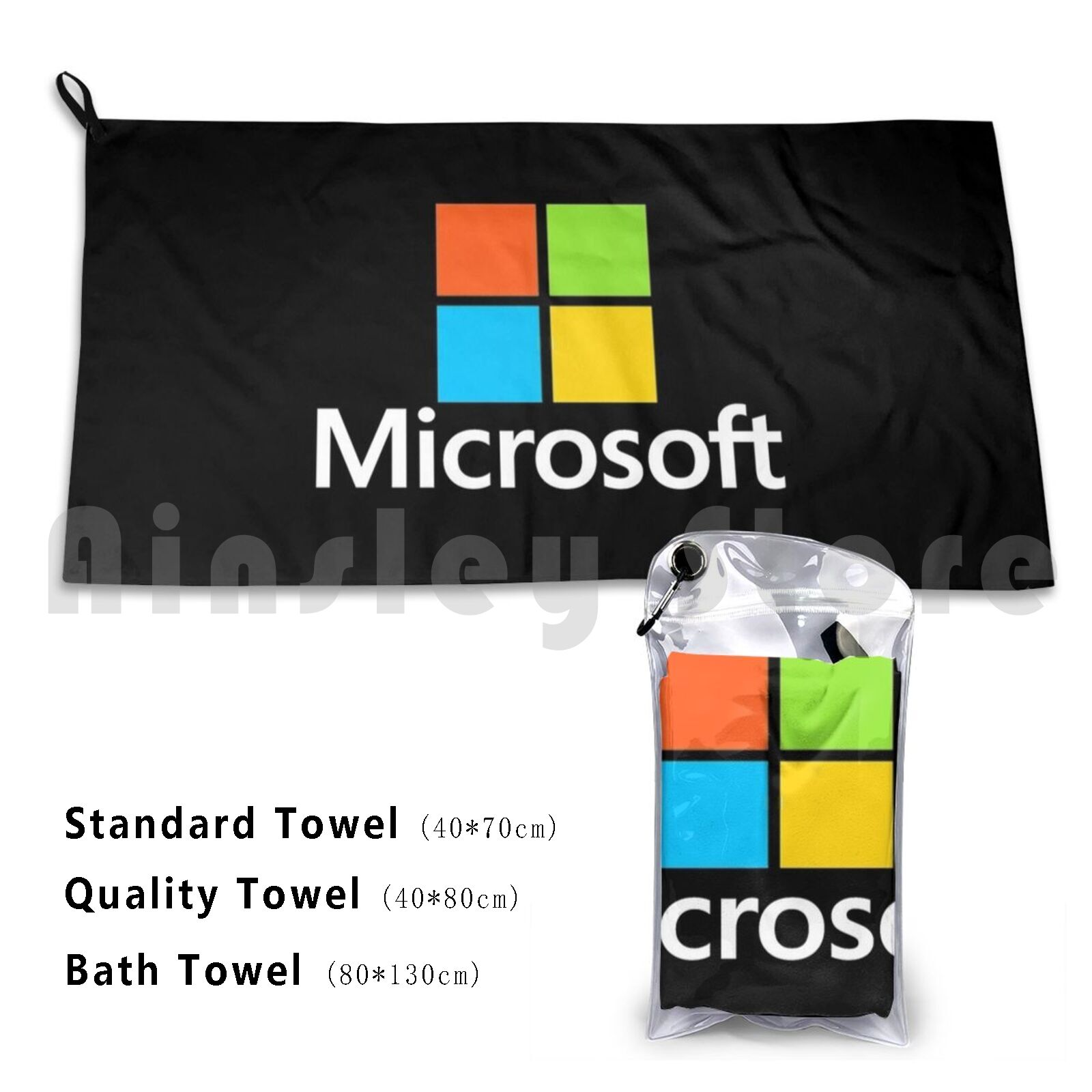 Office Tech Typing - وسادة الشاطئ من Microsoft Type Bath