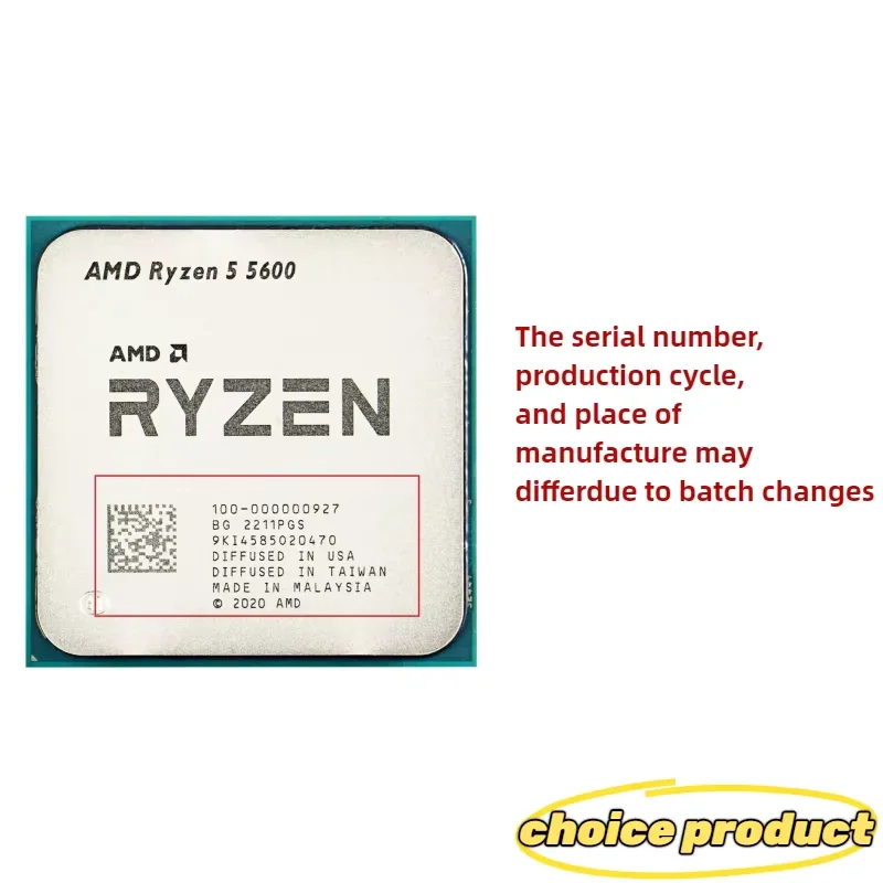 معالج AMD Ryzen 5 5600 R5 5600 - مراجعة Amd Cpu Ryzen 5 وسعره