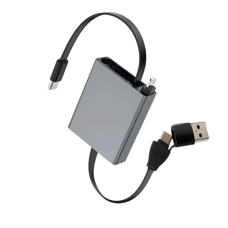 كابل USB تلسكوبي 4 في 1 من نوع - مراجعة Cable Lock Laptop وسعره