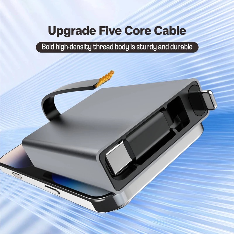 كابل USB تلسكوبي 4 في 1 من نوع - مراجعة Cable Lock Laptop وسعره