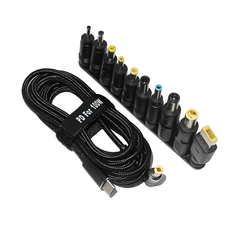 100 واط نوع C تيار مستمر محول  - مراجعة Cable Lock Laptop وسعره