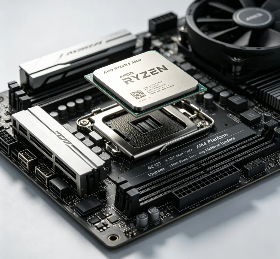 معالج AMD R5 3600 بدون علبة (T - مراجعة Amd Cpu Ryzen 5 وسعره