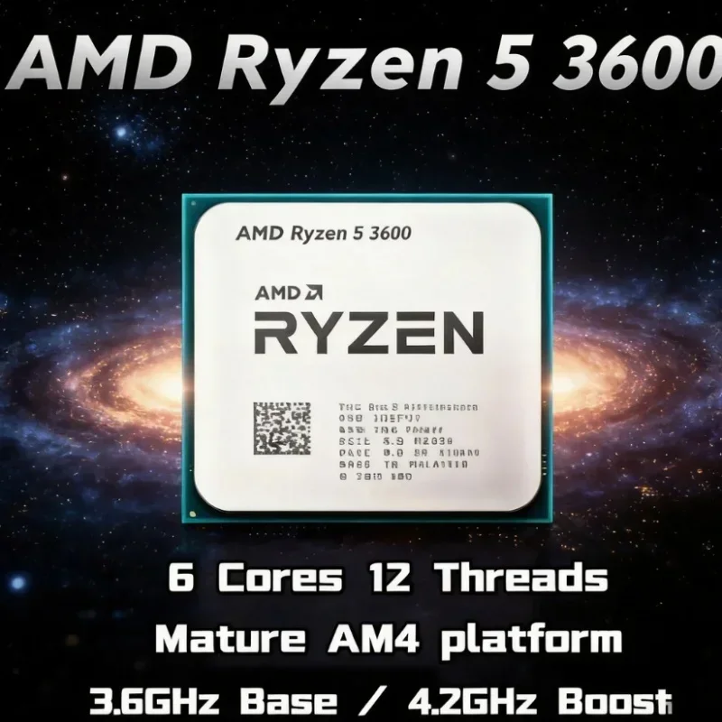 معالج AMD R5 3600 بدون علبة (T - مراجعة Amd Cpu Ryzen 5 وسعره