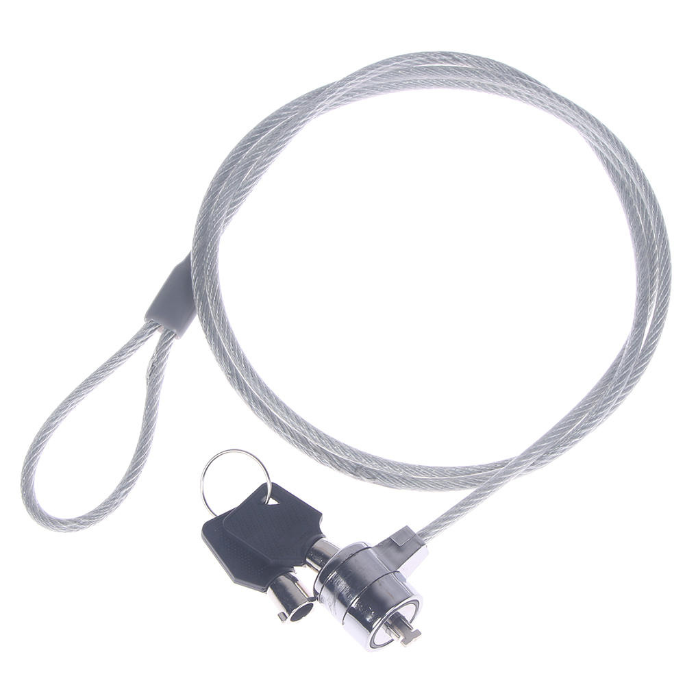 1.2 متر محمول قفل دفتر كمبيوتر - مراجعة Cable Lock Laptop وسعره