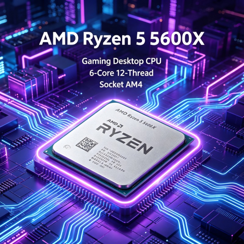 معالج AMD R7... Ryzen 5 5600X  - مراجعة Amd Cpu Ryzen 5 وسعره