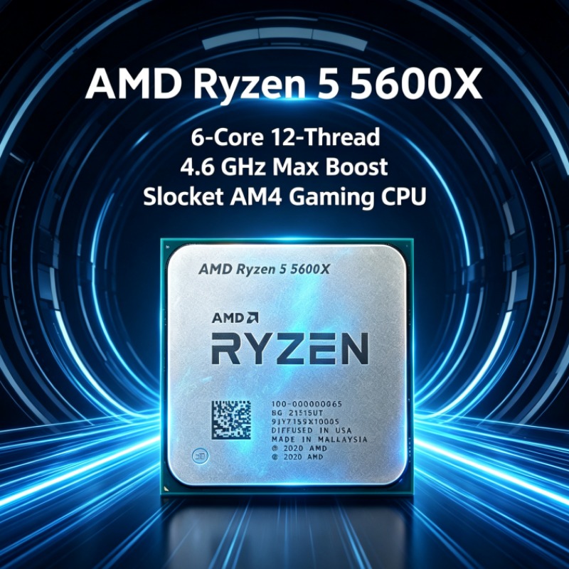 معالج AMD R7... Ryzen 5 5600X  - مراجعة Amd Cpu Ryzen 5 وسعره