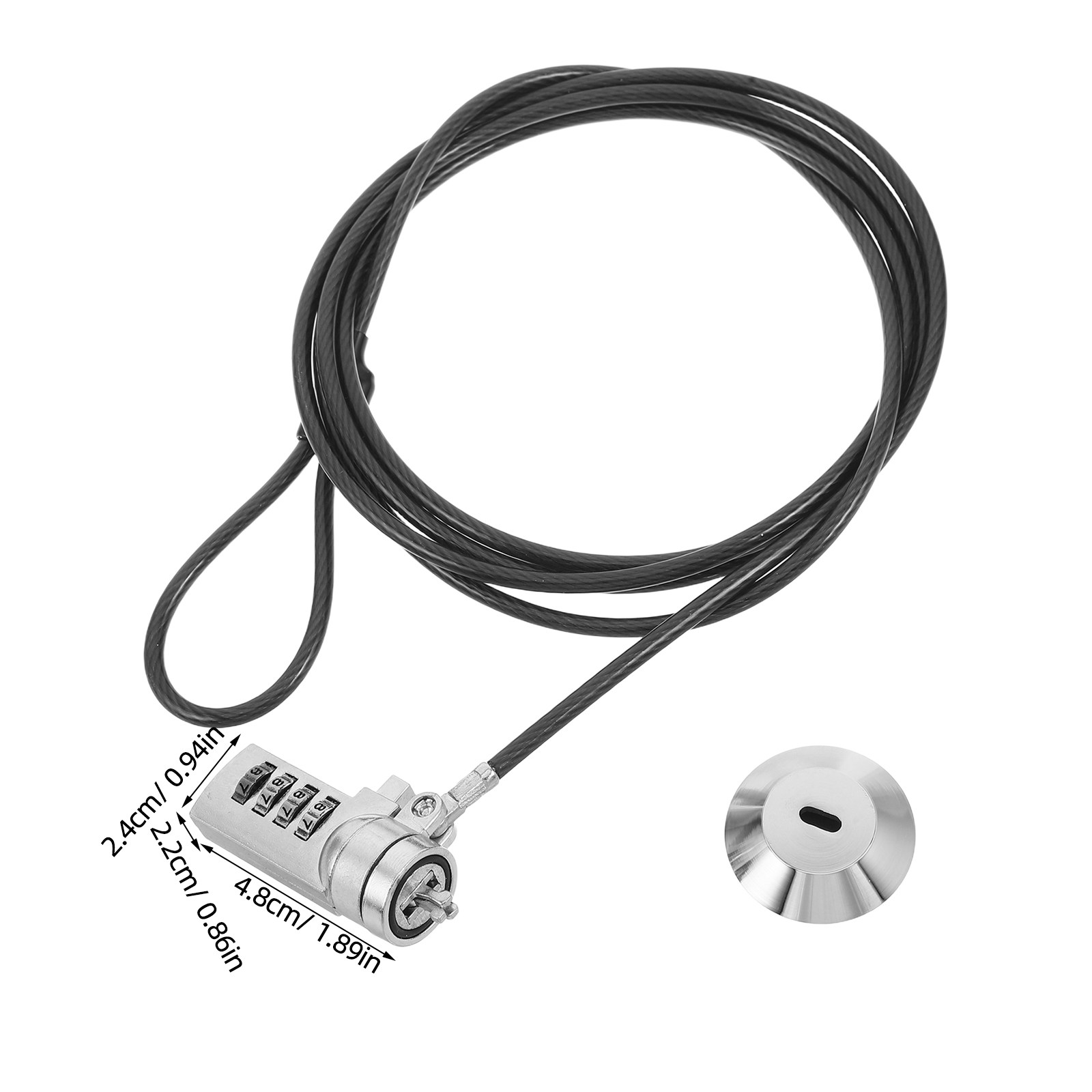 مجموعة قفل كابل لابتوب مكونة م - مراجعة Cable Lock Laptop وسعره