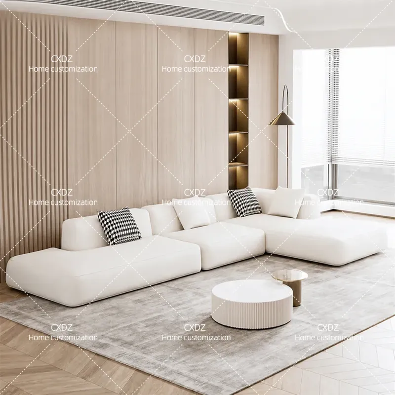 أريكة زاوية على شكل حرف L بتصم - مراجعة Tech Office Reception وسعره