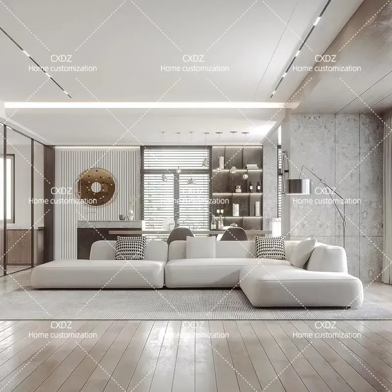 أريكة زاوية على شكل حرف L بتصم - مراجعة Tech Office Reception وسعره